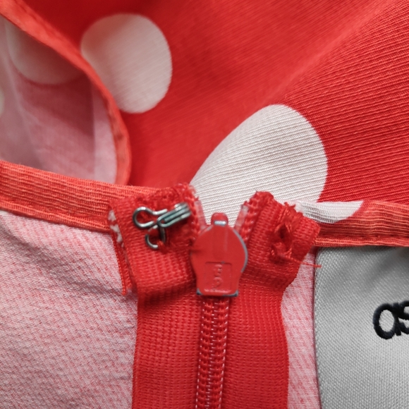 ASOS Sleeveless Top With Spot Print and Peplum 6 - Picture 11 of 11